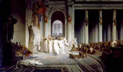 The Death of Caesar Jean-Leon Gerome